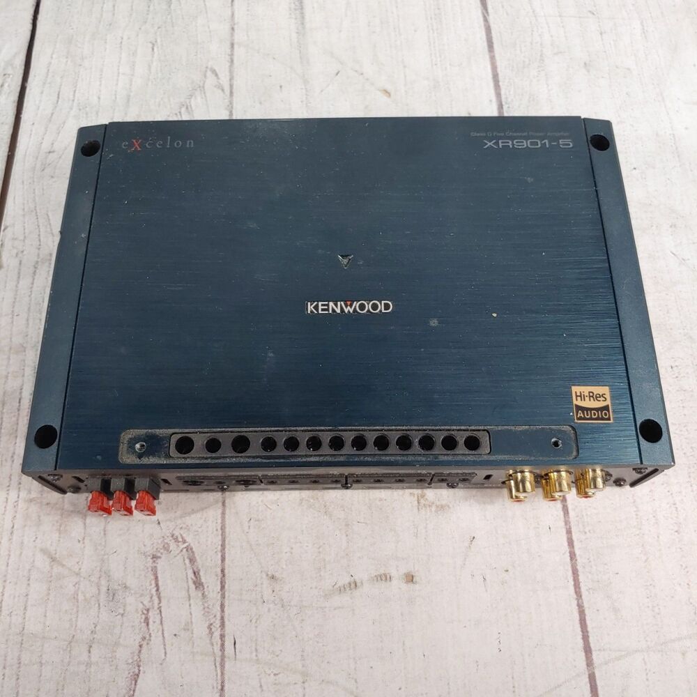Kenwood XR901-5 Reference Series Class-D 900W RMS 5-Channel Power Amplifier Amp